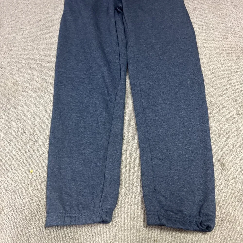 Eddie Bauer Joggers Blue Elastic Waist Pockets Men’s Size Small